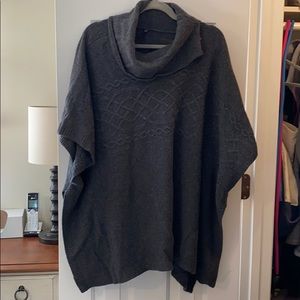 NYDJ Poncho Dark Gray. Size small